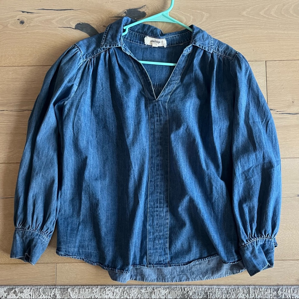 Porridge denim blouse